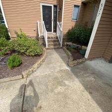 Ensley's Driveway, Sidewalk, and Front Steps Cleaning in Newport News, VA 2