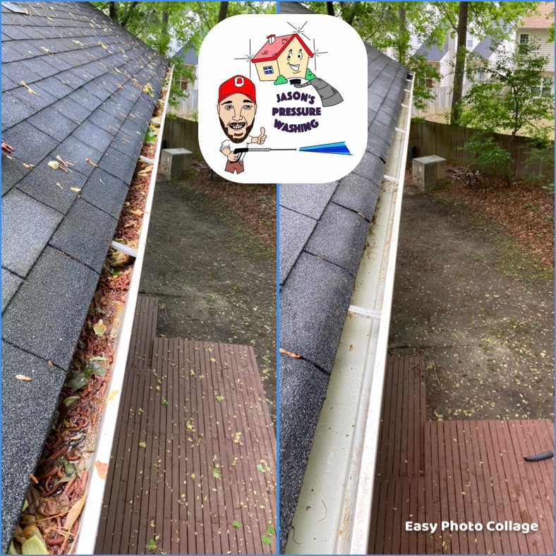 Annual gutter cleaning