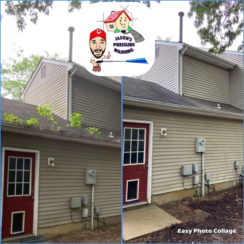 House wash and gutter clean out in Newport News, Va